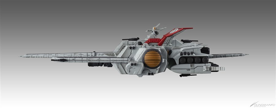 機動戰士鋼彈 UC 連邦軍名艦『C.F.SP 擬・阿卡瑪Re. 戰艦模型』以舊化新塗裝再次販售!