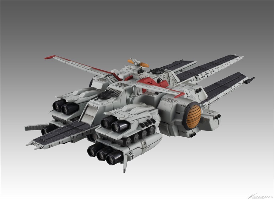 機動戰士鋼彈 UC 連邦軍名艦『C.F.SP 擬・阿卡瑪Re. 戰艦模型』以舊化新塗裝再次販售!