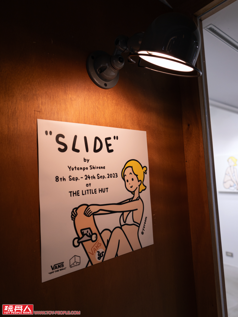 白根ゆたんぽ 全新個展【SLIDE】at The little hut 現場報導