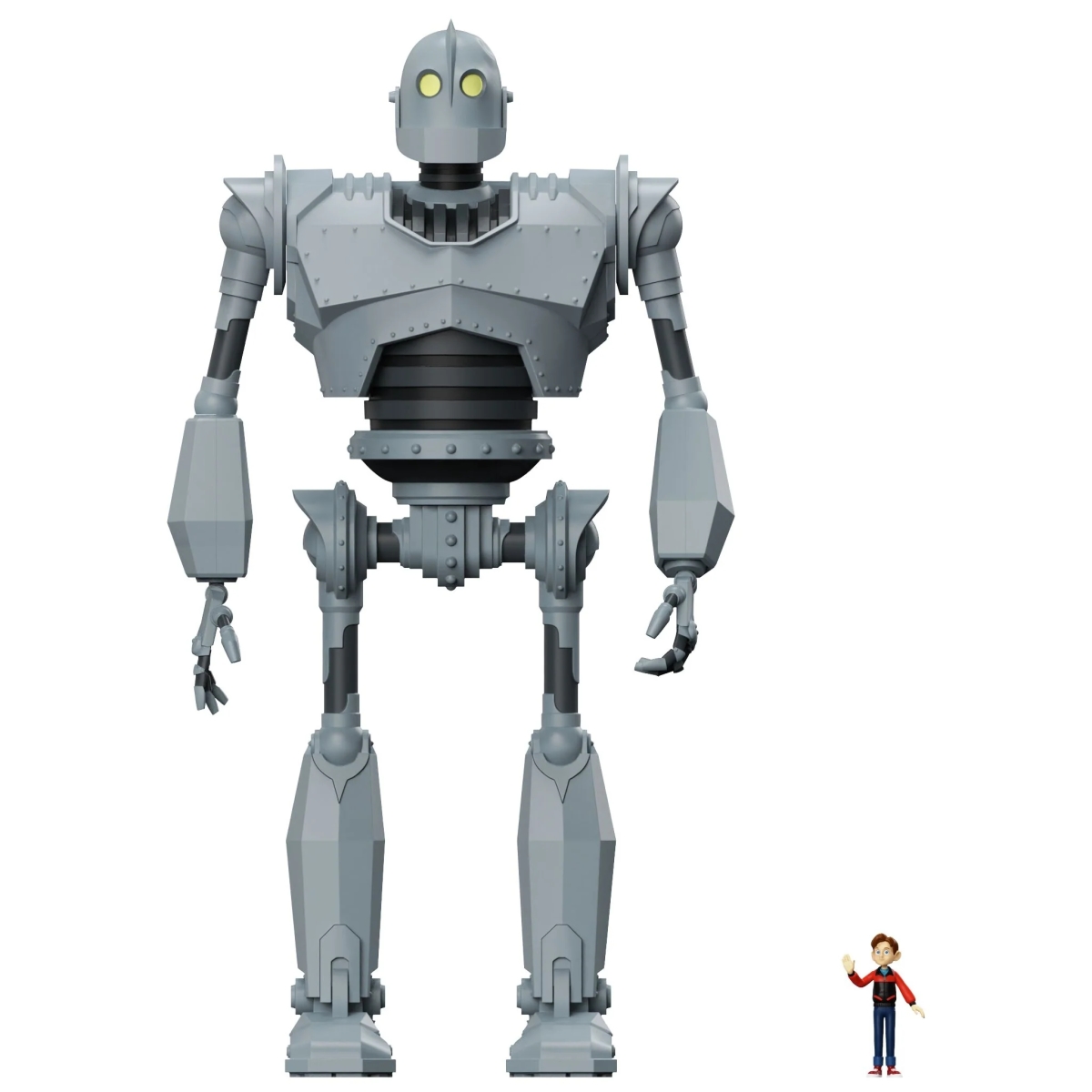 SUPER7 Super Cyborg 系列「鐵巨人」(The Iron Giant)11 吋可動人偶 拆開外裝甲一窺精密內構!
