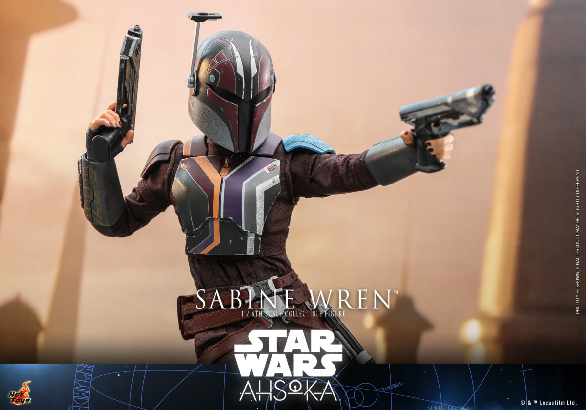 Hot Toys《亞蘇卡》薩繽·連(Sabine Wren)1/6 比例收藏級人偶