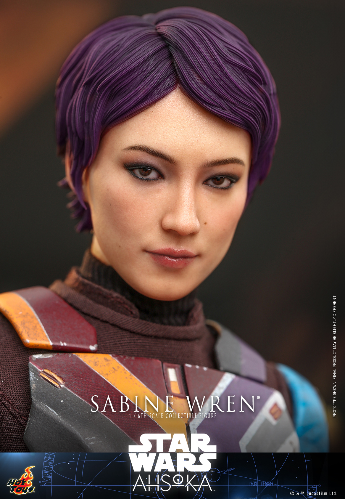 Hot Toys《亞蘇卡》薩繽·連(Sabine Wren)1/6 比例收藏級人偶