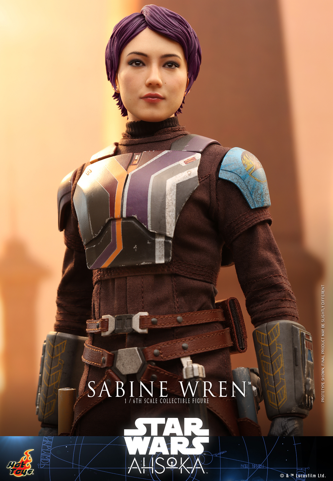 Hot Toys《亞蘇卡》薩繽·連(Sabine Wren)1/6 比例收藏級人偶