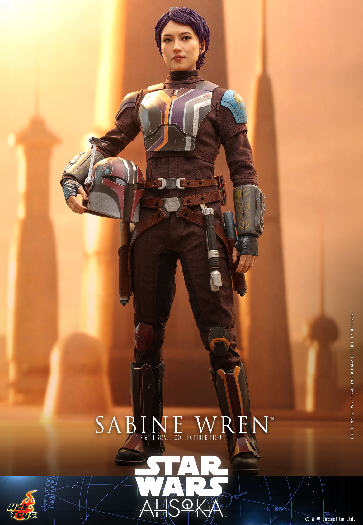 Hot Toys《亞蘇卡》薩繽·連(Sabine Wren)1/6 比例收藏級人偶