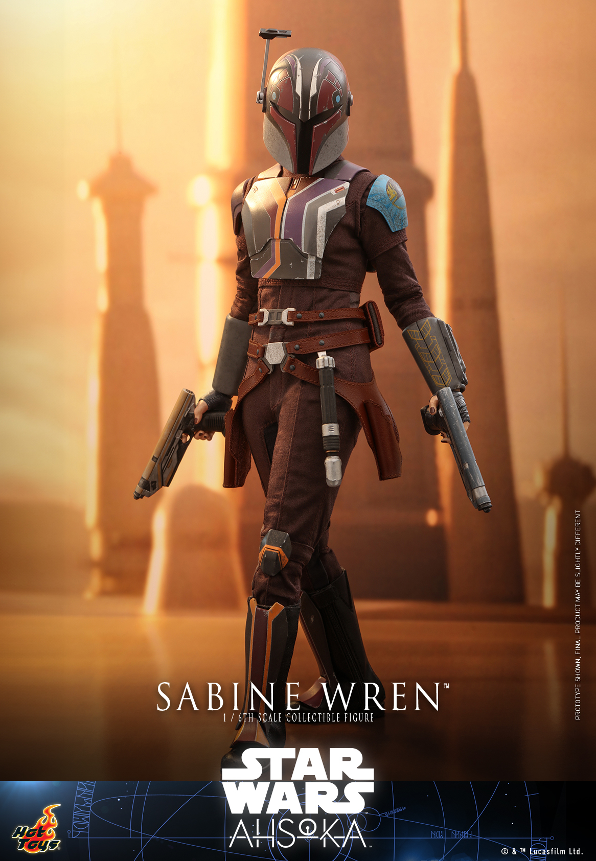 Hot Toys《亞蘇卡》薩繽·連(Sabine Wren)1/6 比例收藏級人偶
