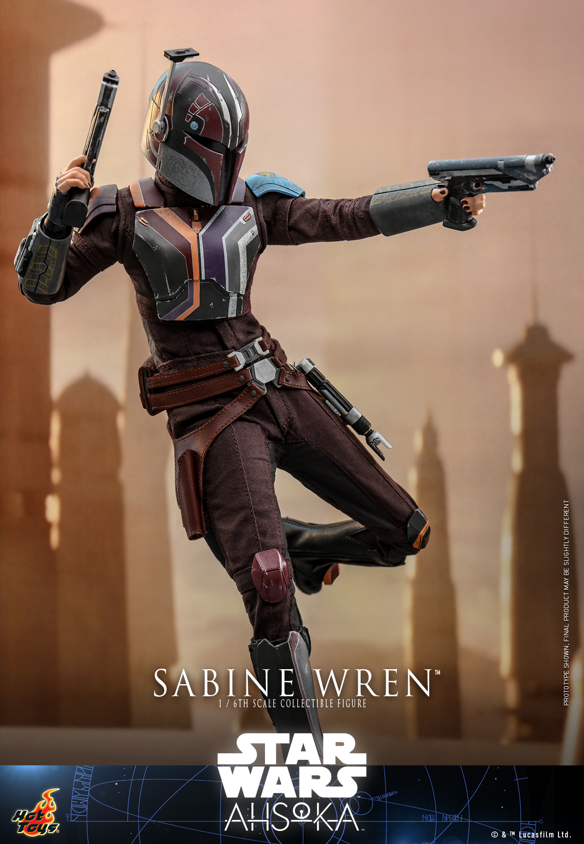 Hot Toys《亞蘇卡》薩繽·連(Sabine Wren)1/6 比例收藏級人偶