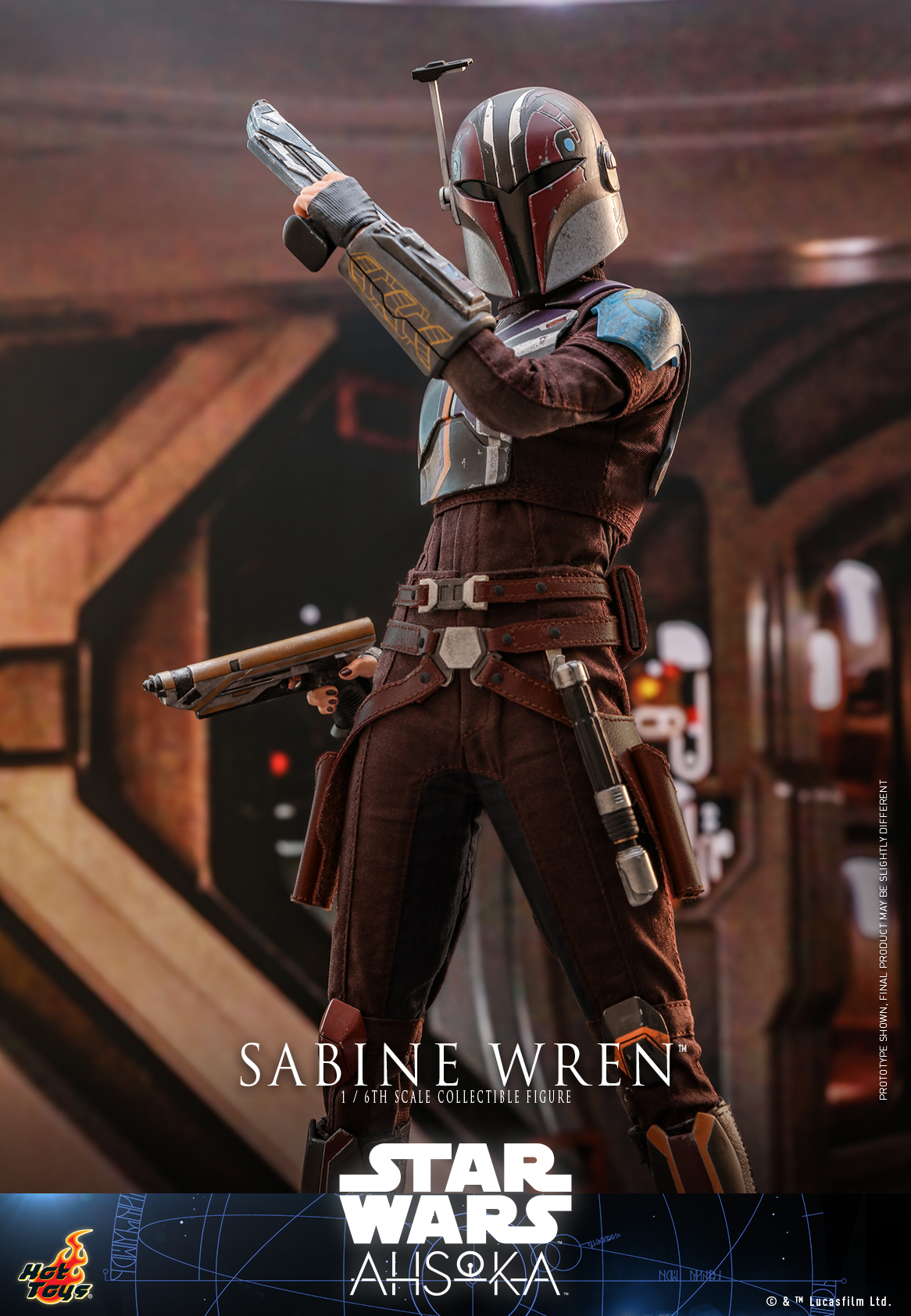 Hot Toys《亞蘇卡》薩繽·連(Sabine Wren)1/6 比例收藏級人偶