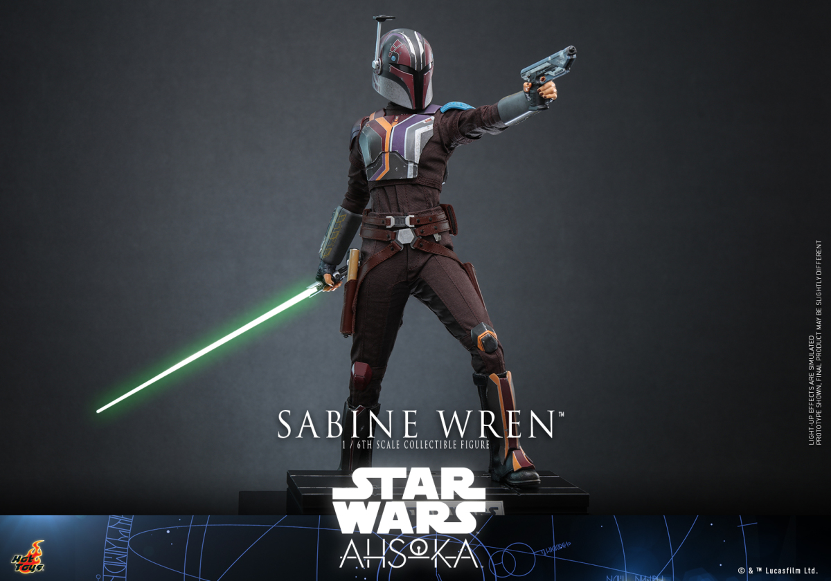 Hot Toys《亞蘇卡》薩繽·連(Sabine Wren)1/6 比例收藏級人偶
