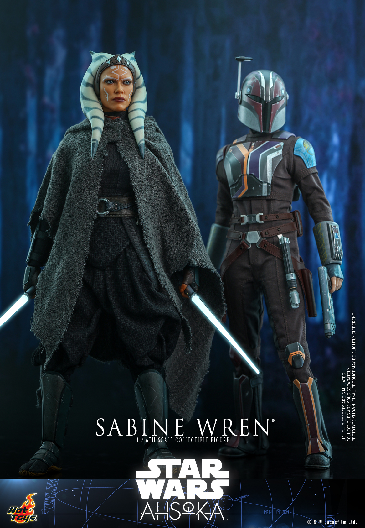 Hot Toys《亞蘇卡》薩繽·連(Sabine Wren)1/6 比例收藏級人偶