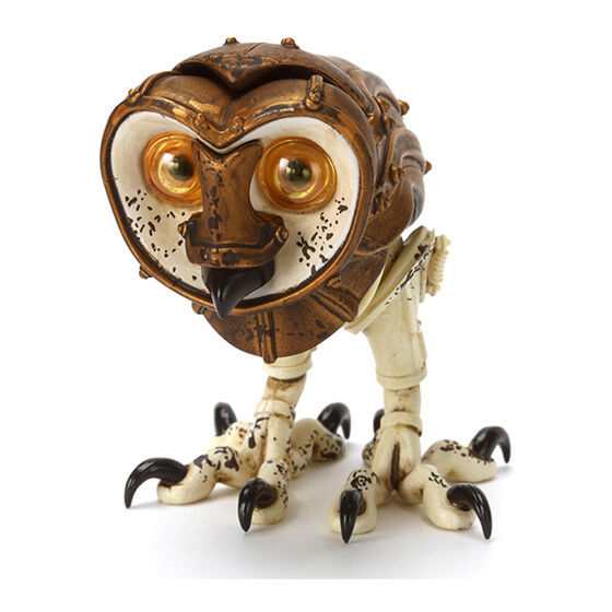 萬代「ART IN GASHAPON 松岡ミチヒロ02」轉蛋 刷上鏽蝕魅力的機械貓頭鷹改色再來！