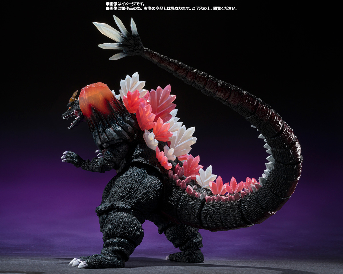 『S.H.MonsterArts 太空哥吉拉 福岡決戰Ver.』換上夜戰塗裝、追加戰損狀態零件再次登場!