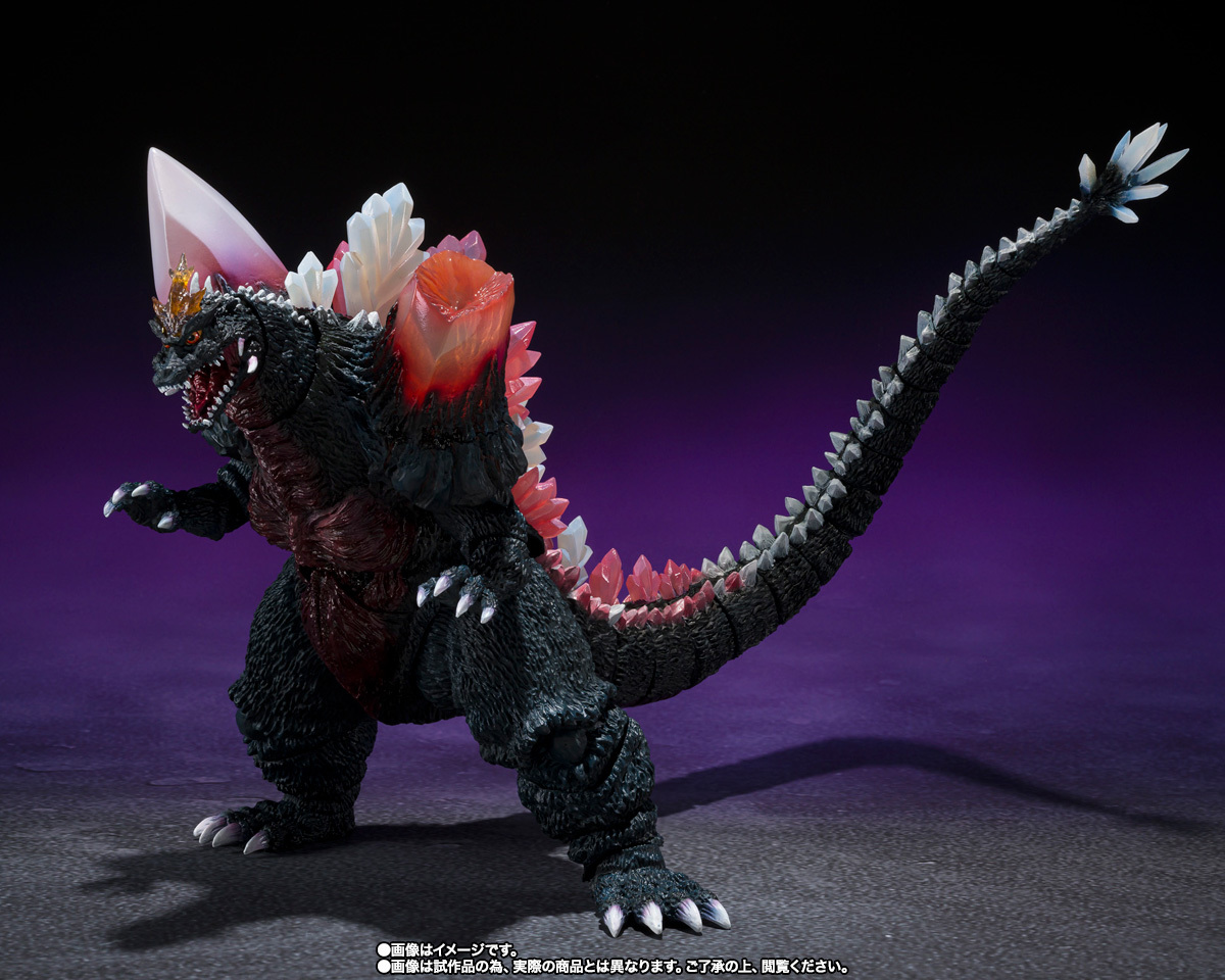 『S.H.MonsterArts 太空哥吉拉 福岡決戰Ver.』換上夜戰塗裝、追加戰損狀態零件再次登場!