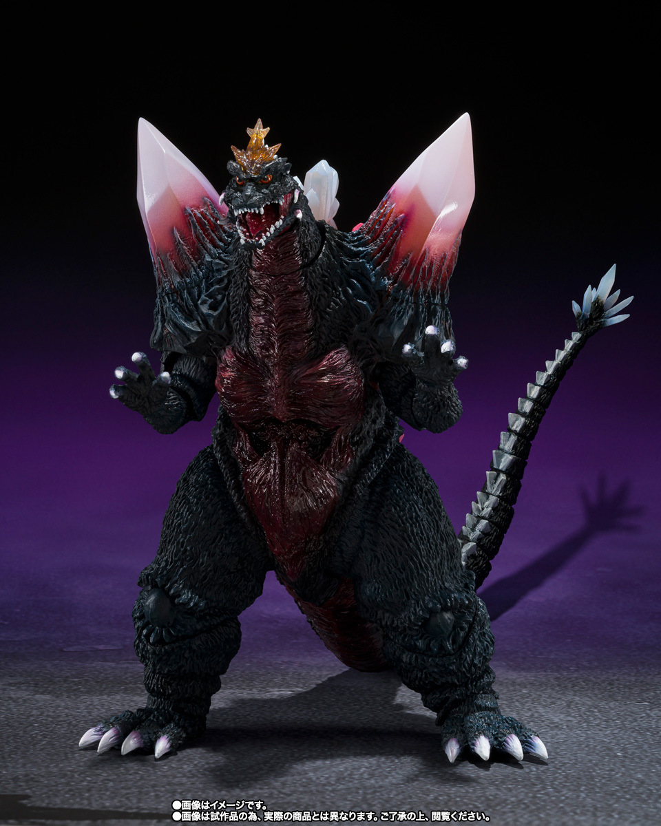 『S.H.MonsterArts 太空哥吉拉 福岡決戰Ver.』換上夜戰塗裝、追加戰損狀態零件再次登場!