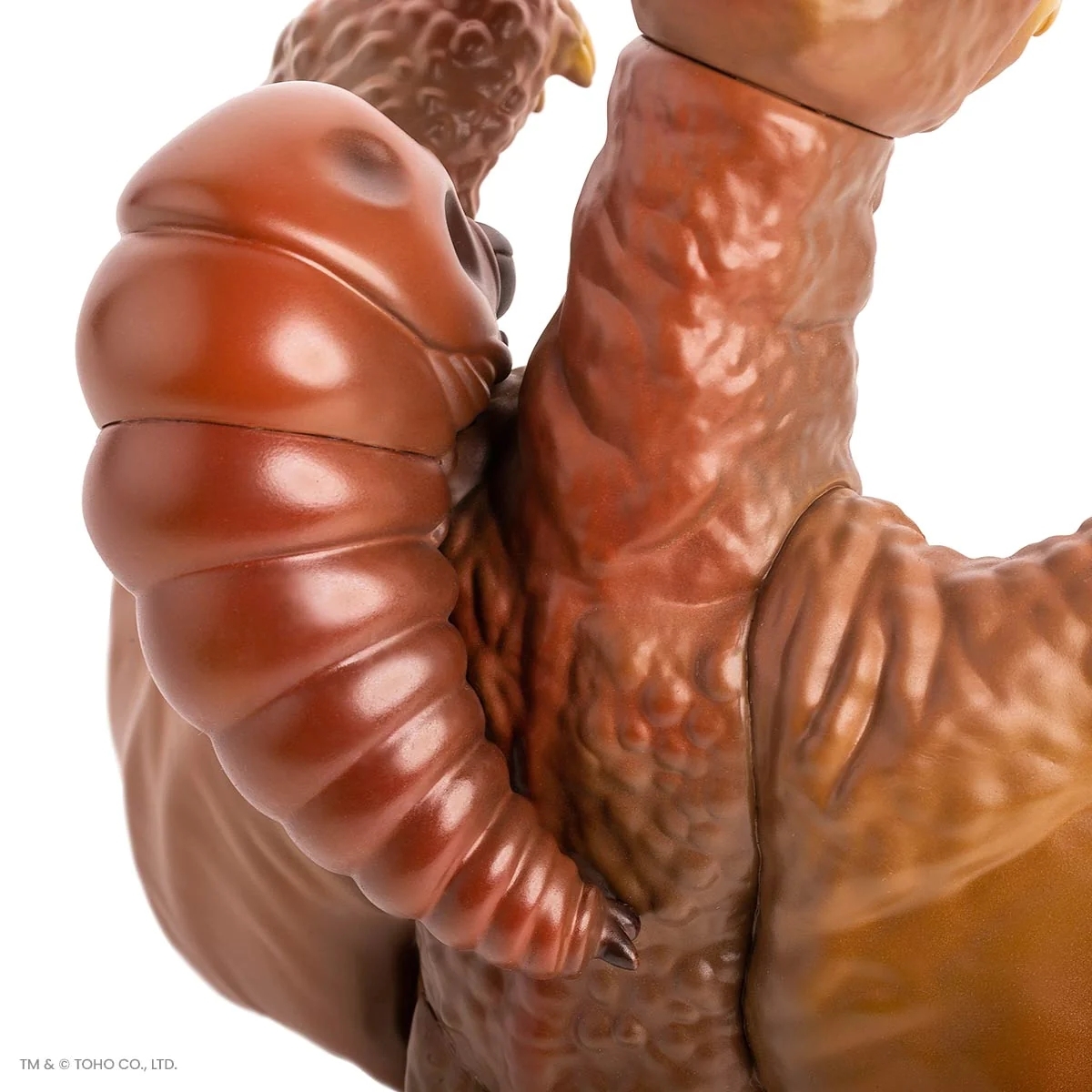 MONDO《三大怪獸 地球最大決戰》「拉頓 1964 變體版」軟膠玩具 還有可以吸在背上的摩斯拉幼蟲!