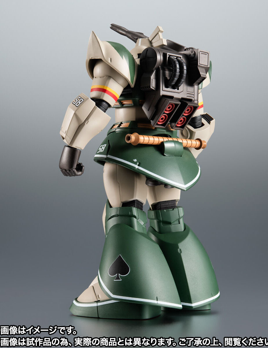 ROBOT魂『傑爾古格加農（湯瑪斯・克魯茲機) ver. A.N.I.M.E.』新規配色再現特徵塗裝！