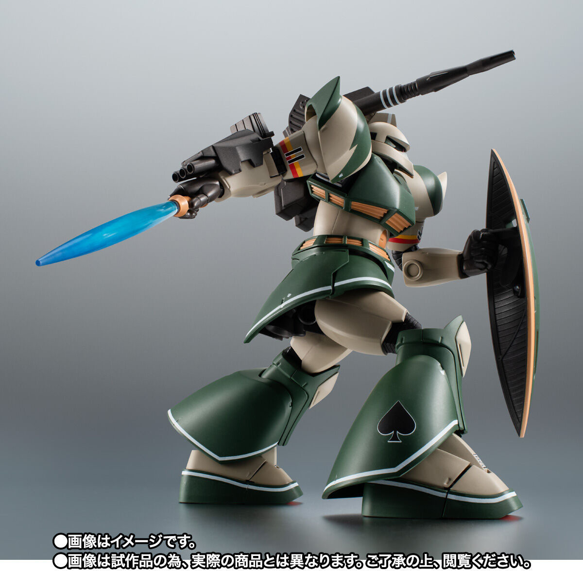 ROBOT魂『傑爾古格加農（湯瑪斯・克魯茲機) ver. A.N.I.M.E.』新規配色再現特徵塗裝！