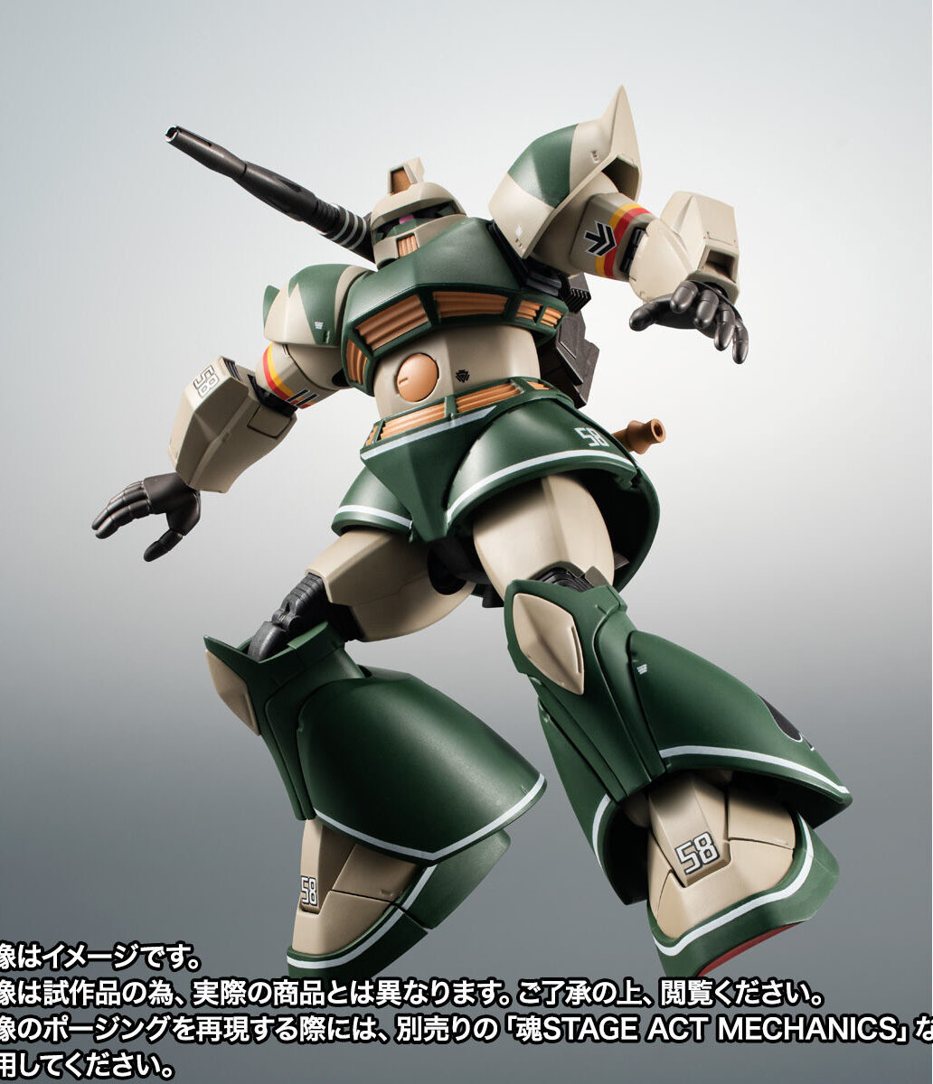 ROBOT魂『傑爾古格加農（湯瑪斯・克魯茲機) ver. A.N.I.M.E.』新規配色再現特徵塗裝！