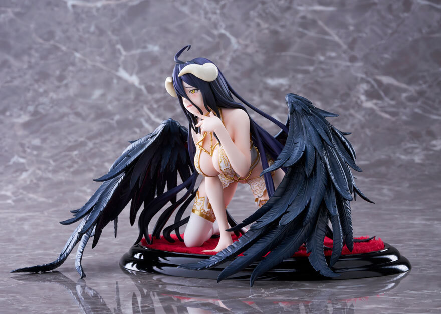Claynel《OVERLORD》雅兒貝德 內衣ver. 1/7比例模型 展現豐滿身材的超魅惑姿勢♥