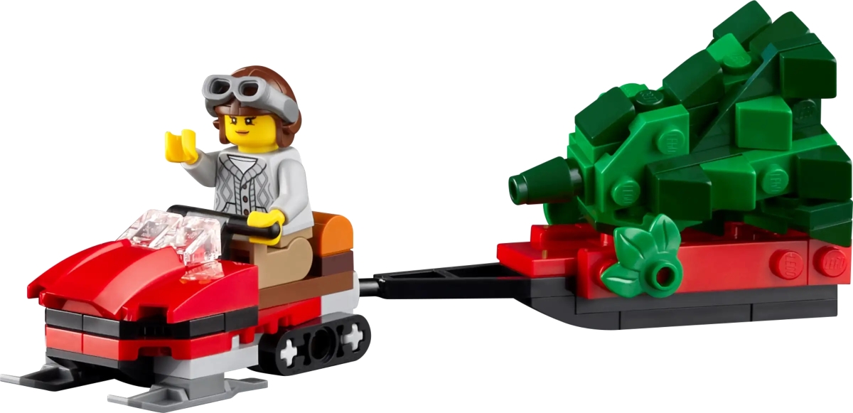 LEGO 10325 Icons 系列「高山小屋」(Alpine Lodge)2023 年的冬季村莊盒組來到山上度假!