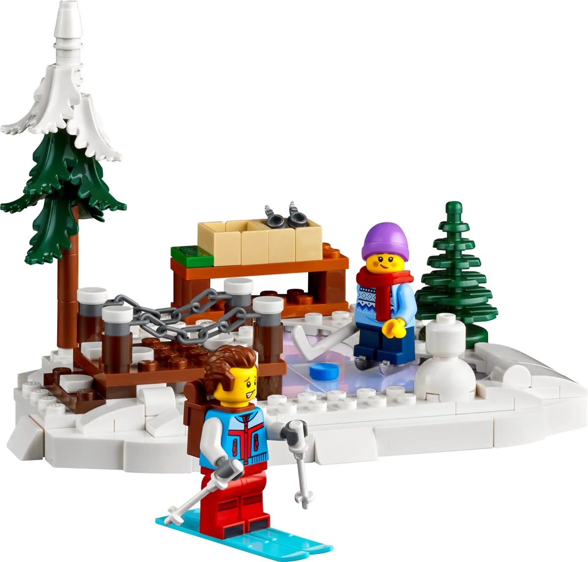 LEGO 10325 Icons 系列「高山小屋」(Alpine Lodge)2023 年的冬季村莊盒組來到山上度假!