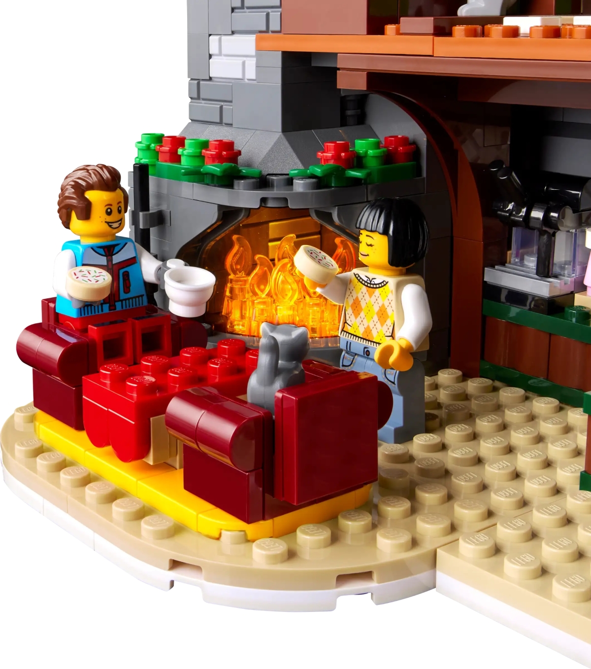 LEGO 10325 Icons 系列「高山小屋」(Alpine Lodge)2023 年的冬季村莊盒組來到山上度假!