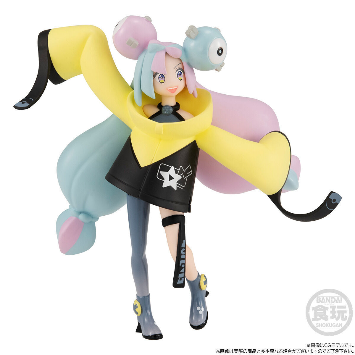 寶可夢食玩『POKEMON SCALE WORLD 帕底亞地區 奇樹&amp;電肚蛙』以 1/20 比例再現可愛造型！