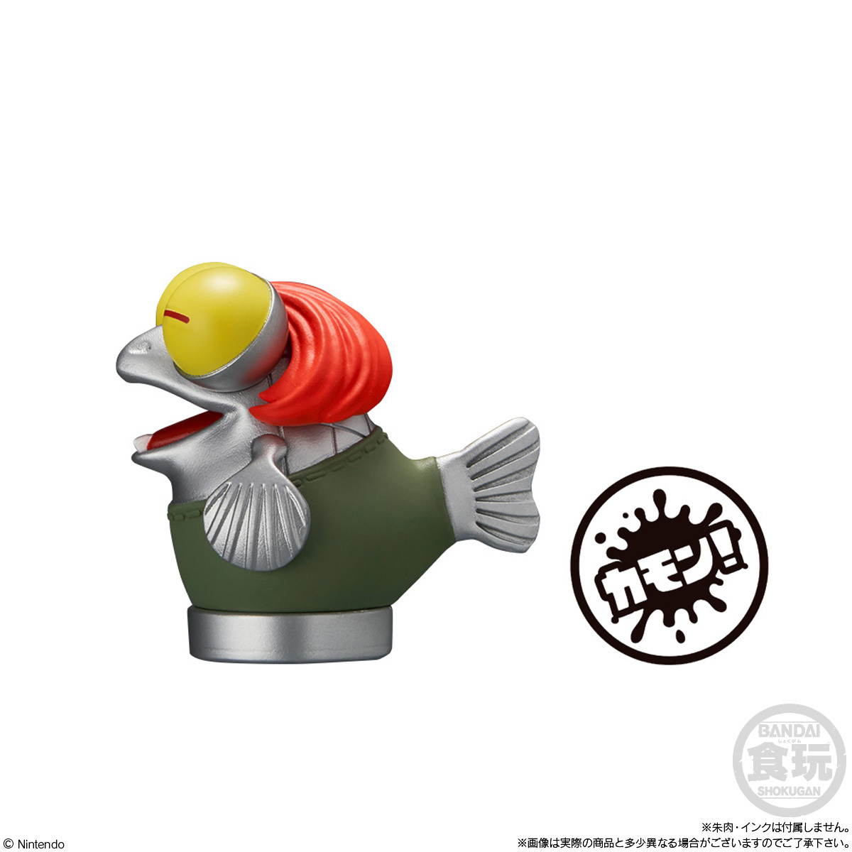 萬代食玩『斯普拉遁3 小鮭魚印章』收集越多越可愛!蓋出遊戲中熟悉的OK、FINISH!