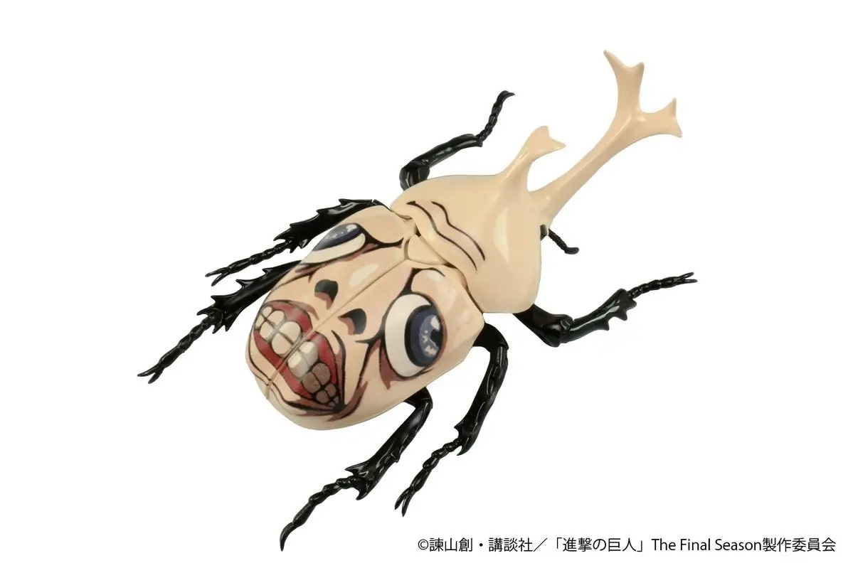 FUJIMI 自由研究系列『進擊的巨人編 赫克力士長戟大兜蟲 超大型巨人、無垢巨人獨角仙』戰慄襲來!