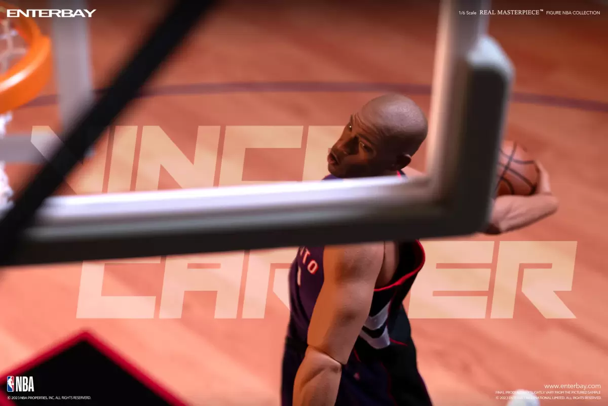 ENTERBAY『NBA Real Masterpiece 文斯·卡特 Vince Carter』1/6比例可動人偶 傳奇扣將再現!