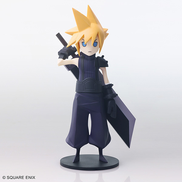 STATIC ARTS mini『FFVII 克勞德·史特萊夫』極簡的可愛方塊造型再登場!