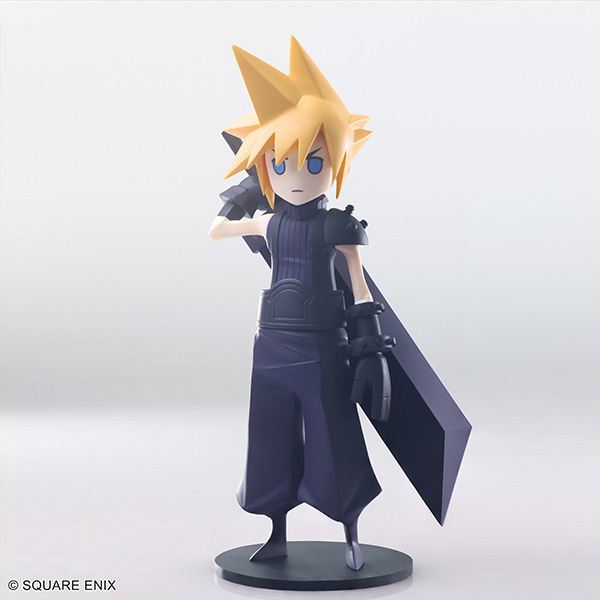 STATIC ARTS mini『FFVII 克勞德·史特萊夫』極簡的可愛方塊造型再登場!