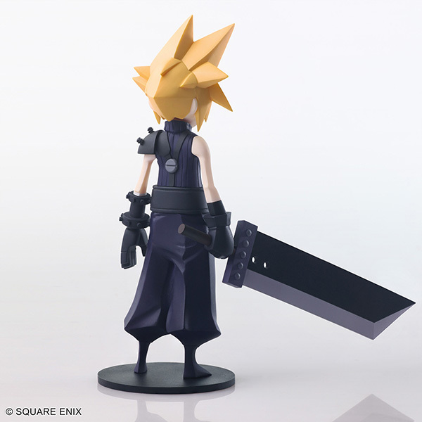 STATIC ARTS mini『FFVII 克勞德·史特萊夫』極簡的可愛方塊造型再登場!