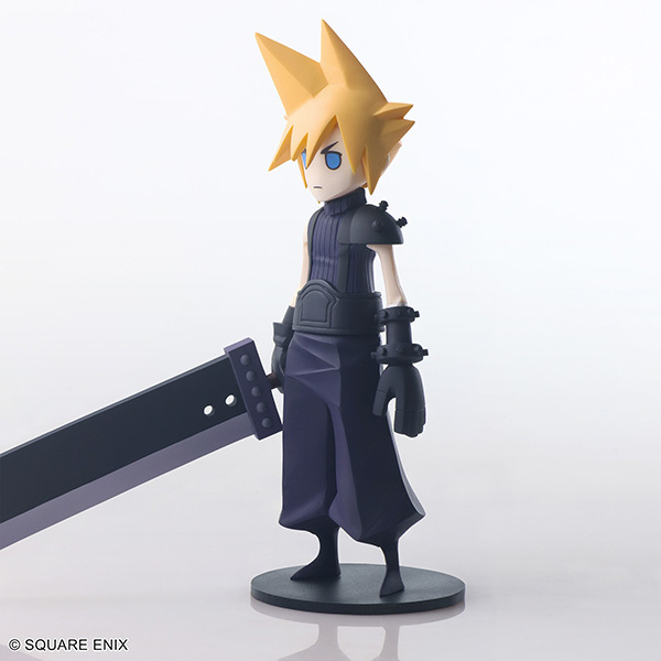 STATIC ARTS mini『FFVII 克勞德·史特萊夫』極簡的可愛方塊造型再登場!