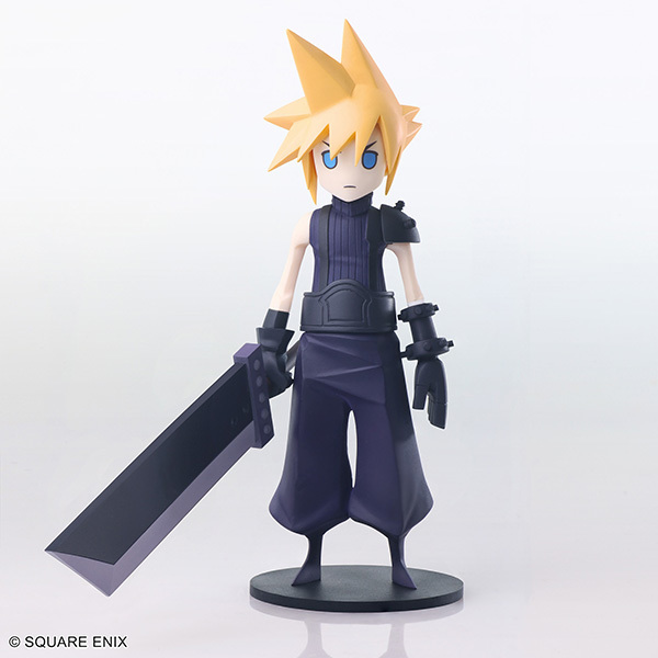 STATIC ARTS mini『FFVII 克勞德·史特萊夫』極簡的可愛方塊造型再登場!