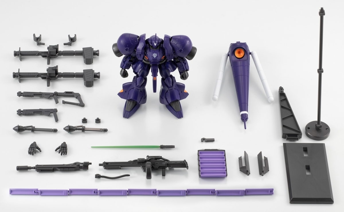 重現大型推進器與豐富武裝『機動戰士鋼彈G-FRAME FA 高機動型肯普法』手機遊戲原創機體立體化！