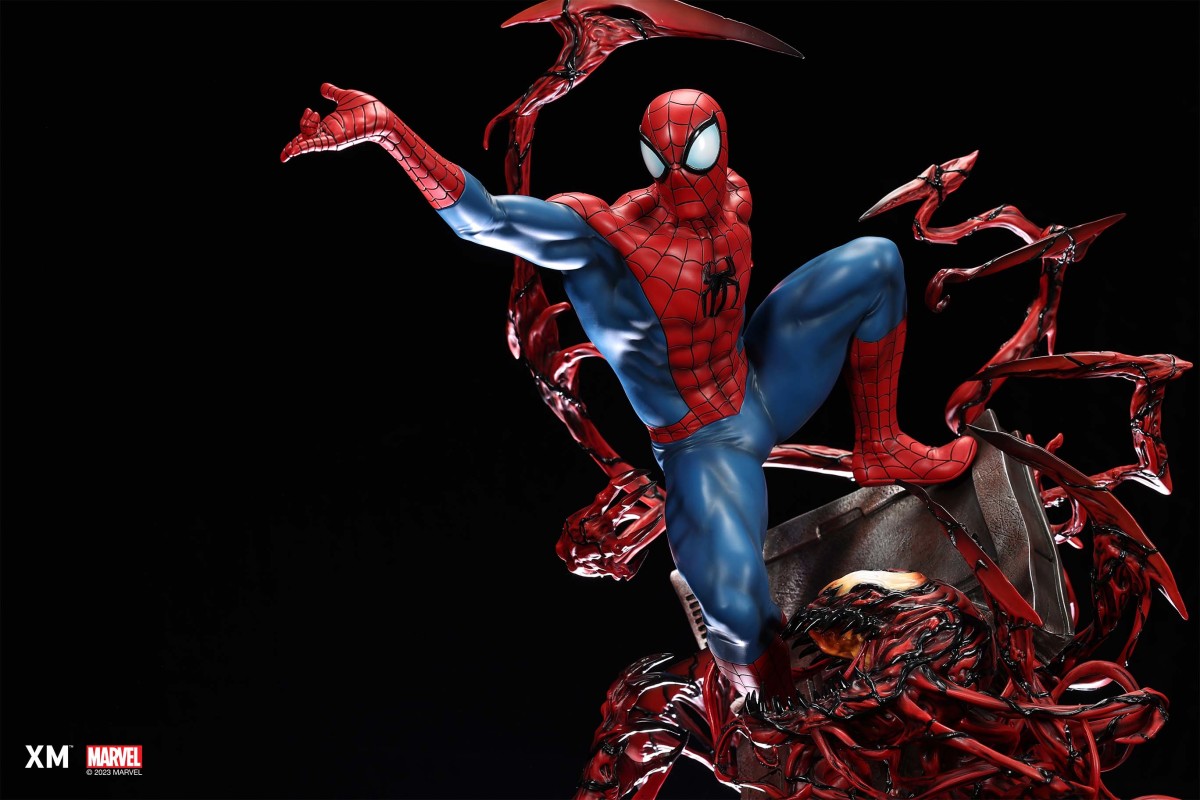 XM Studios MARVEL「蜘蛛人 極限屠殺」(Spider-Man Absolute Carnage)1/4 比例全身雕像