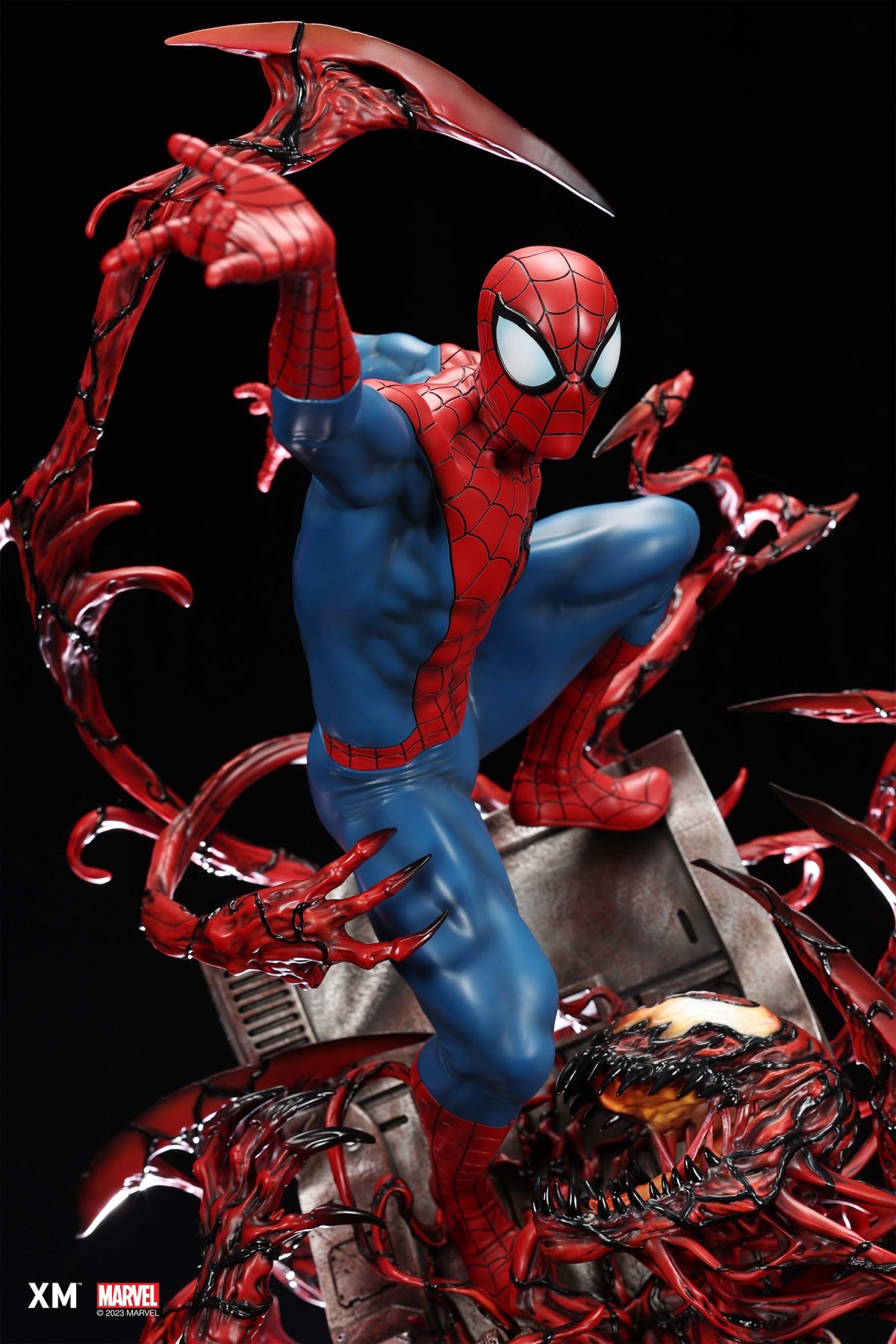 XM Studios MARVEL「蜘蛛人 極限屠殺」(Spider-Man Absolute Carnage)1/4 比例全身雕像