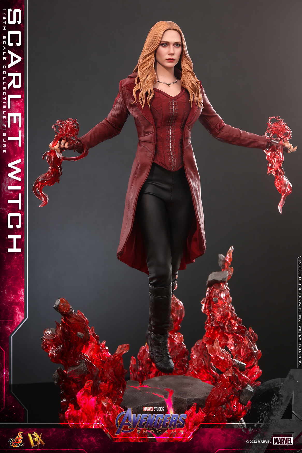 Hot Toys《復仇者聯盟：終局之戰》緋紅女巫（Scarlet Witch）1/6 比例