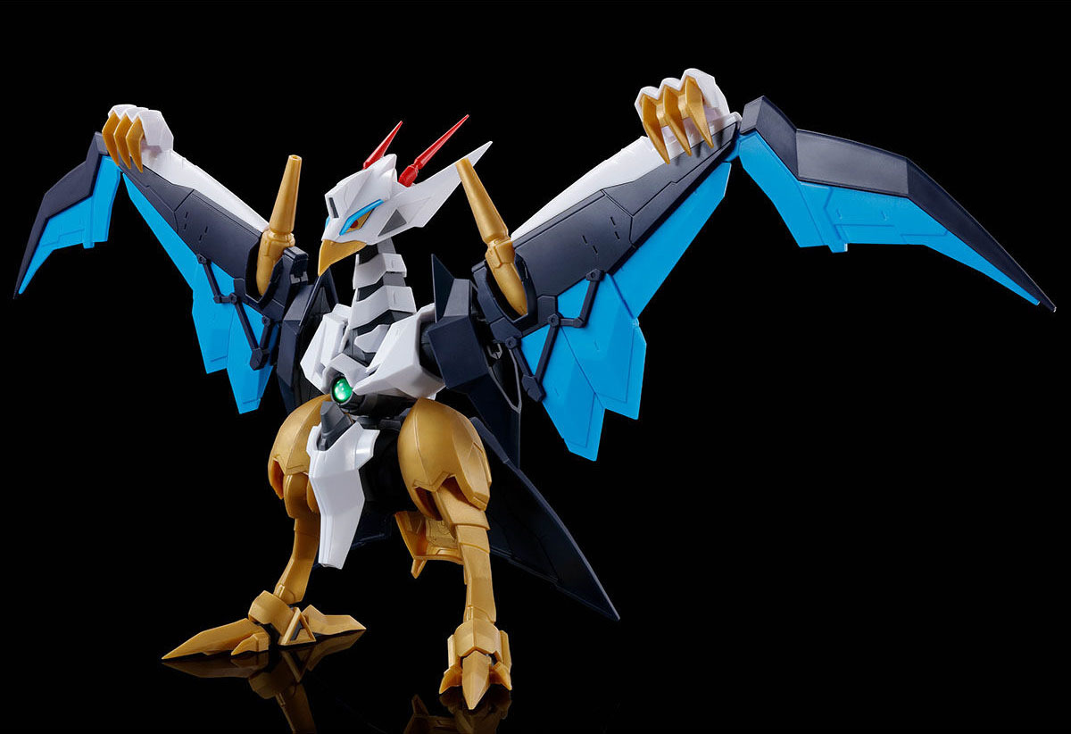 麻雀變成魄力巨鷹『HG Amplified IMGN 空神丸』還能與龍神丸合體為飛行形態!