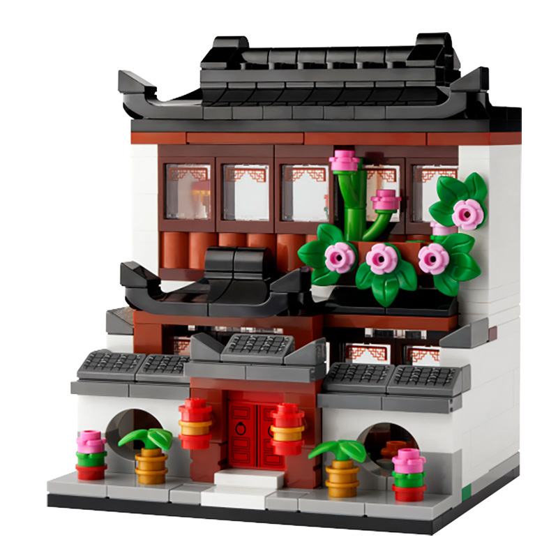 LEGO 40599「世界的房屋 第四彈」系列最後一款是亞洲中式宅院！（Houses of the World 4）