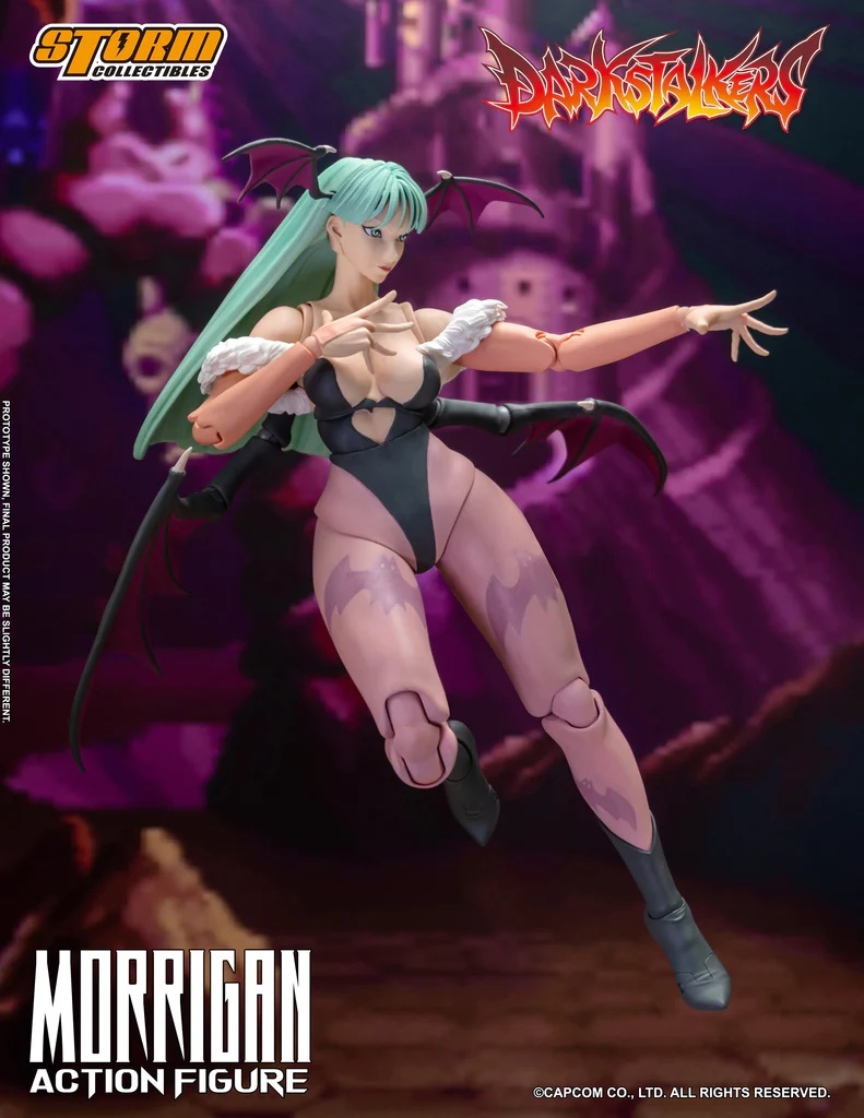 美豔與實力兼具!STORM COLLECTIBLES《魔域幽靈》莫莉卡 MORRIGAN