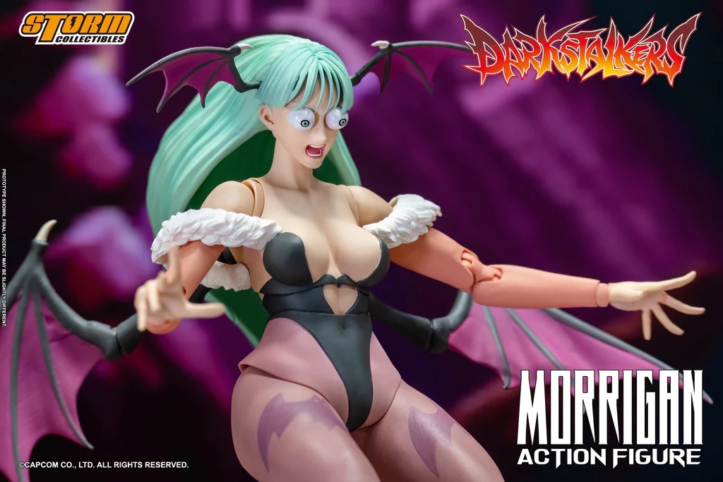 美豔與實力兼具!STORM COLLECTIBLES《魔域幽靈》莫莉卡 MORRIGAN