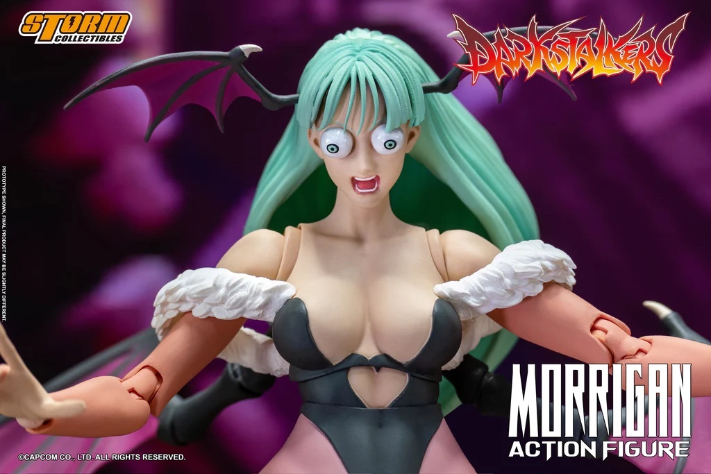 美豔與實力兼具!STORM COLLECTIBLES《魔域幽靈》莫莉卡 MORRIGAN
