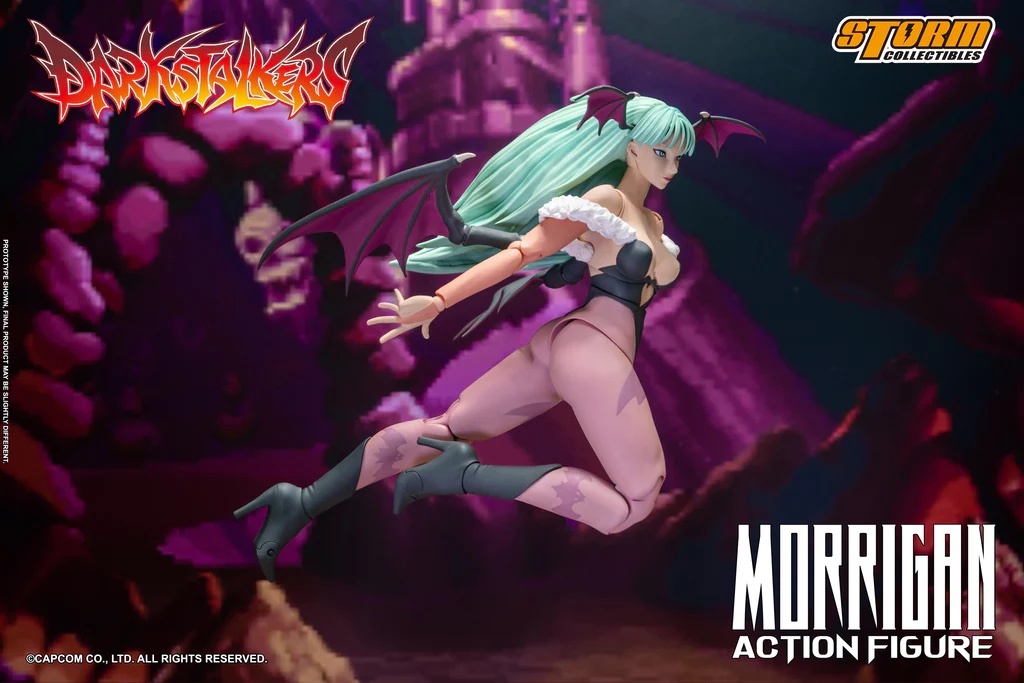 美豔與實力兼具!STORM COLLECTIBLES《魔域幽靈》莫莉卡 MORRIGAN