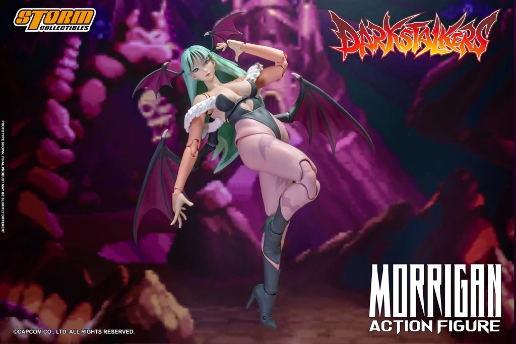 美豔與實力兼具!STORM COLLECTIBLES《魔域幽靈》莫莉卡 MORRIGAN