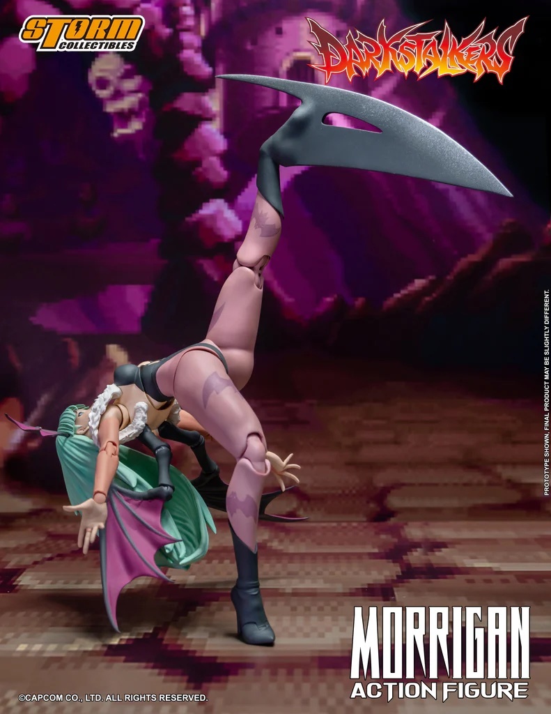 美豔與實力兼具!STORM COLLECTIBLES《魔域幽靈》莫莉卡 MORRIGAN