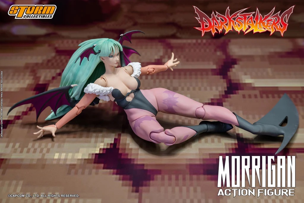 美豔與實力兼具!STORM COLLECTIBLES《魔域幽靈》莫莉卡 MORRIGAN