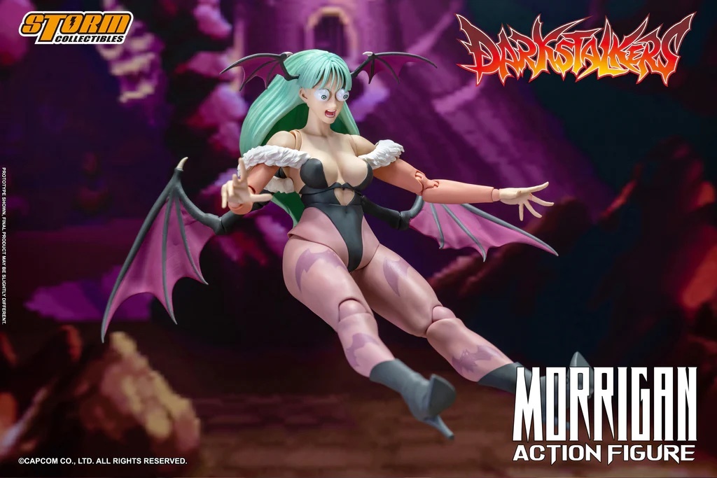 美豔與實力兼具!STORM COLLECTIBLES《魔域幽靈》莫莉卡 MORRIGAN