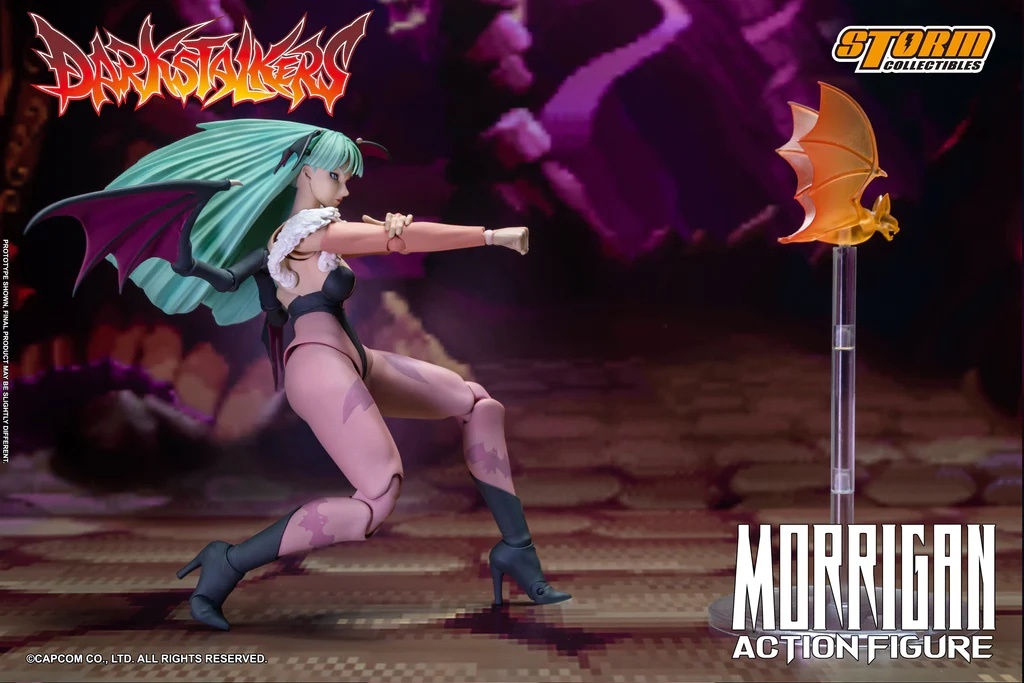 美豔與實力兼具!STORM COLLECTIBLES《魔域幽靈》莫莉卡 MORRIGAN
