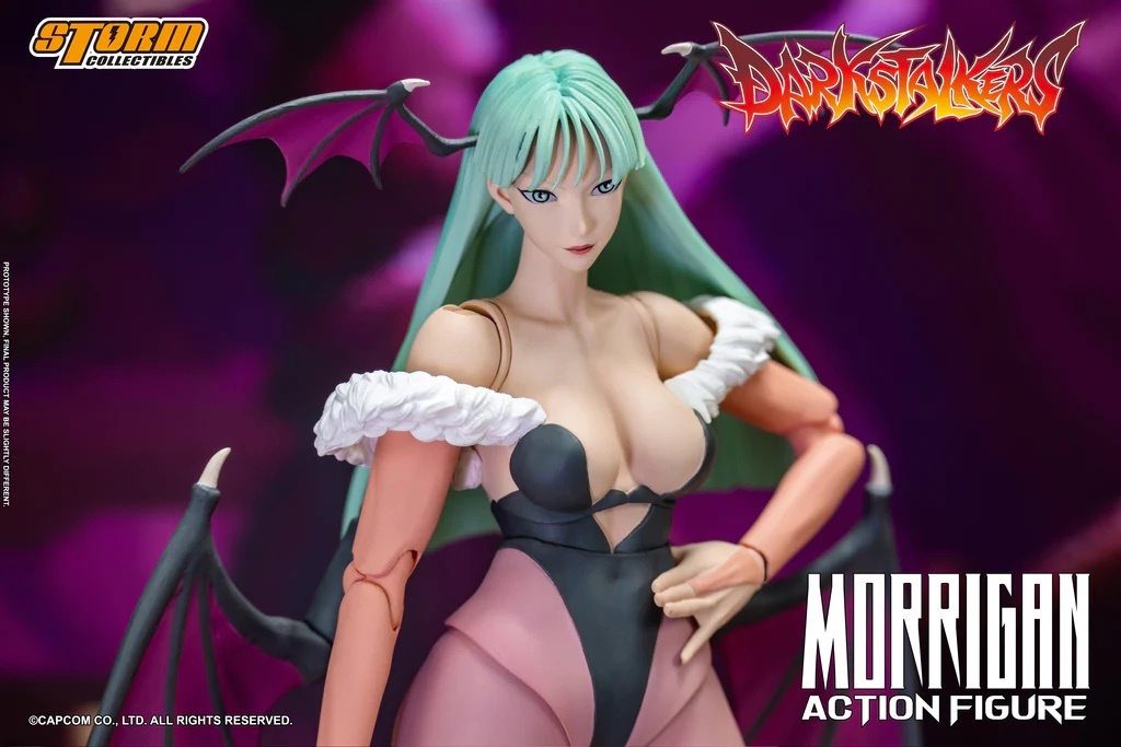 美豔與實力兼具!STORM COLLECTIBLES《魔域幽靈》莫莉卡 MORRIGAN